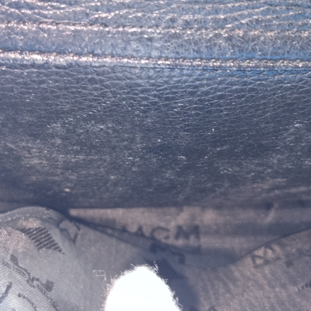 MCM Black Leather Backpack - Project Bag - Picture 7 of 14